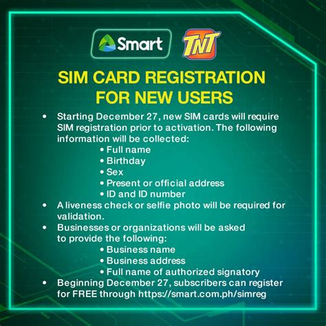 check smart sim card registration status|Smart SIM Registration.